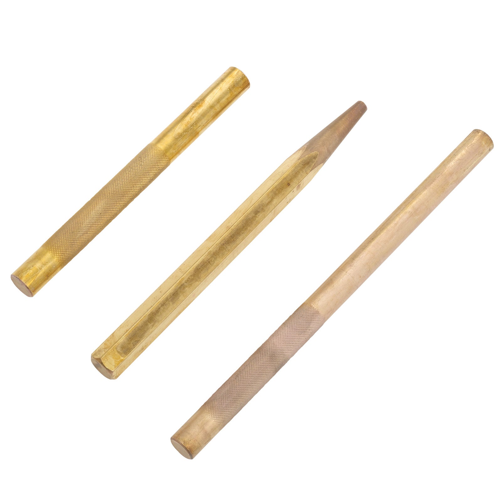 Toledo Brass Drift Punch Set