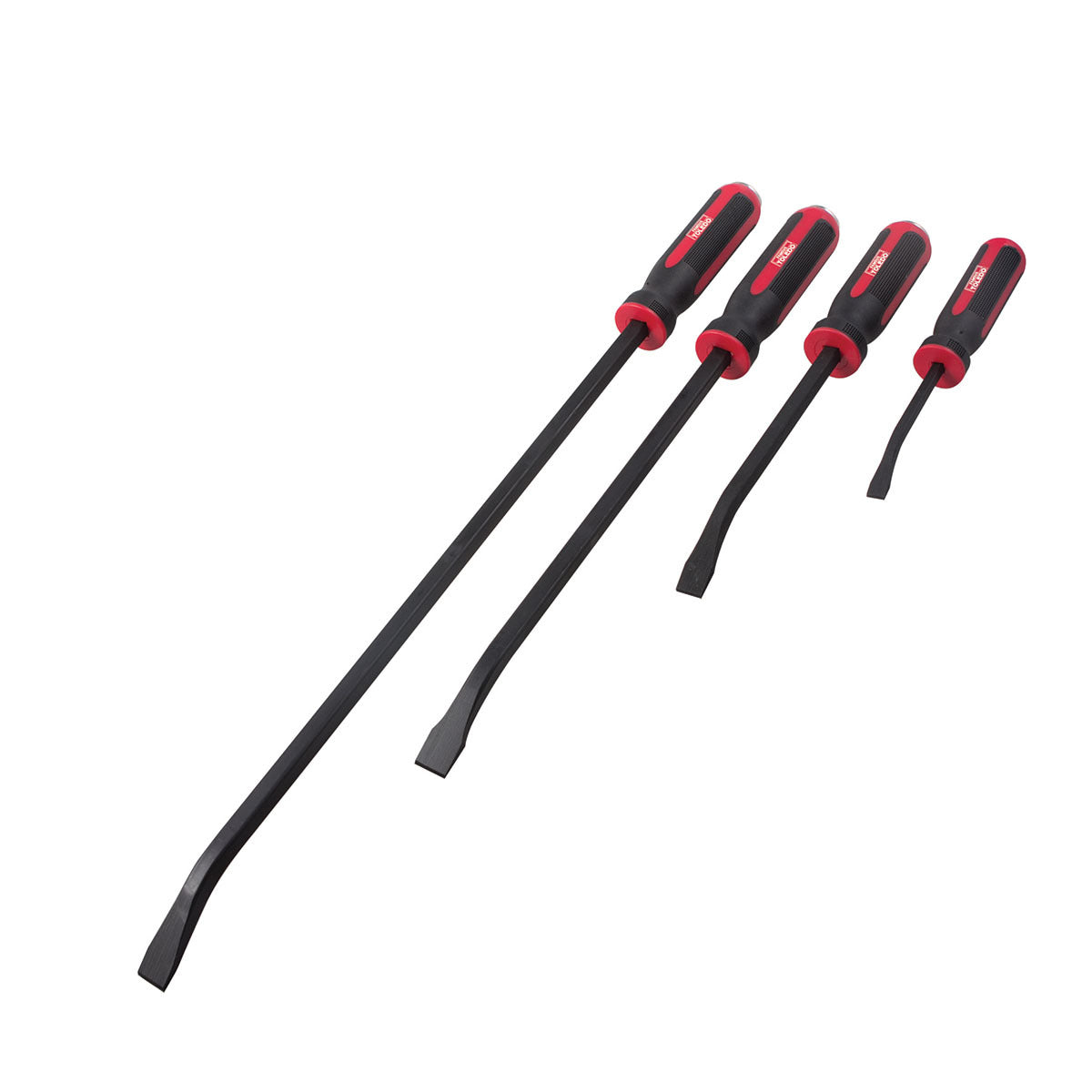 Toledo Strike Thru Pry Bar Set 4 Piece