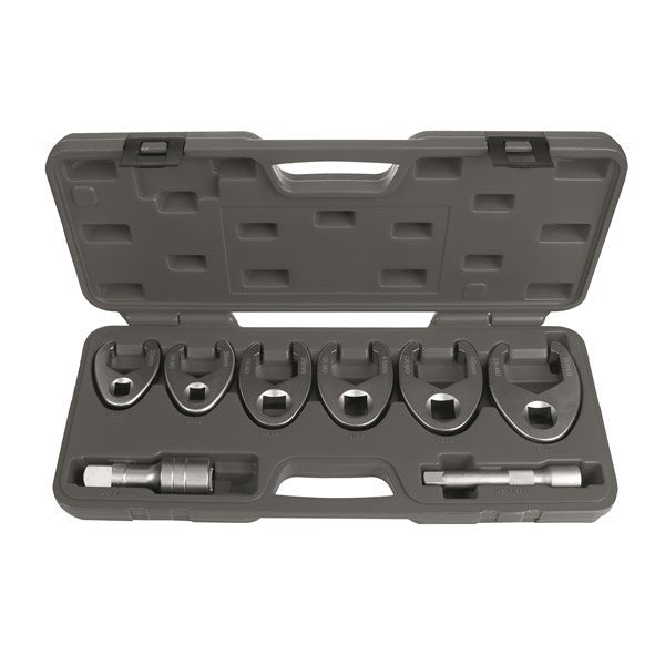 Toledo Crowfoot Wrench Set Flared Jaw 8 Piece