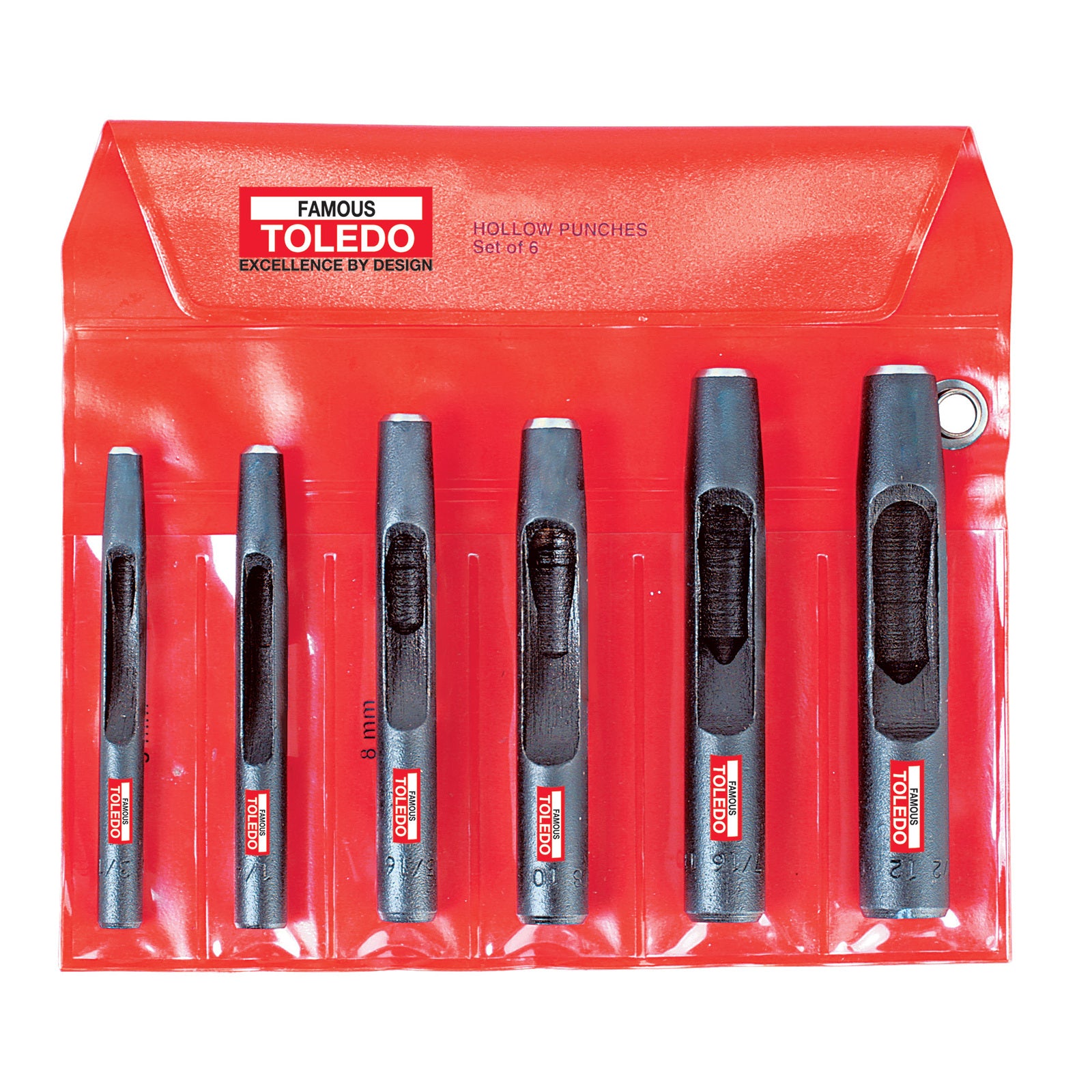 Toledo Hollow Wad Punch Set