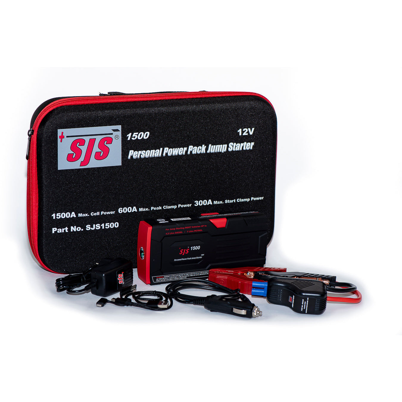 SJS1500 Personal Power Pack Jump Starter 1500 AMP