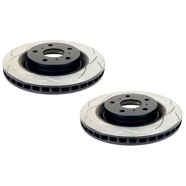 DBA2952S DBA T2 4x4 Survival Slotted Rotors Front Pair 07-11 3L