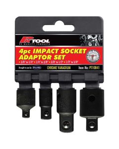 Pro-Kit Impact Socket Adaptor Set 4 Piece