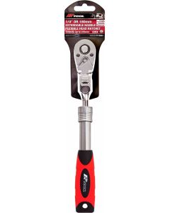 Pro-Kit Ratchet - 1/4" Drive Telescopic Handle Flex Head 72 Teeth