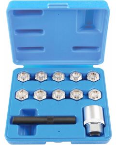 Pro-Kit Mercedes Locking Wheel Nut Socket Set - 12 Piece