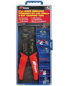 Pro-Kit Crimping Tool & Mixed Terminals Kit - 61 Piece