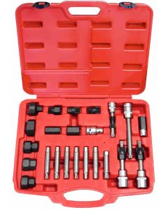 Pro-Kit Alternator Pulley Remover Kit - 23 Piece