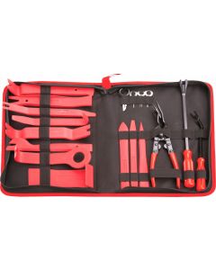 Pro-Kit Trim, Clip & Radio Removal Tool Set 19 Piece