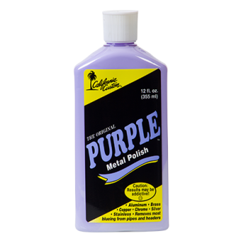 California Custom Purple Metal Polish 355ml