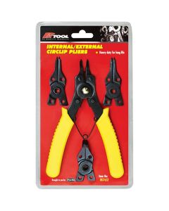 Pro-Kit Internal/External Circlip Pliers 4 Interchangeable Heads